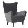 Fotel Elsa Classic Velvet Grey Sits