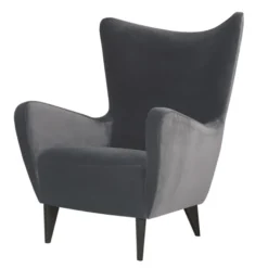 Fotel Elsa Classic Velvet Grey Sits