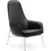 Fotel Era Wysoki Chromowana Podstawa Normann Copenhagen