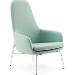 Fotel Era Wysoki Chromowana Podstawa Normann Copenhagen