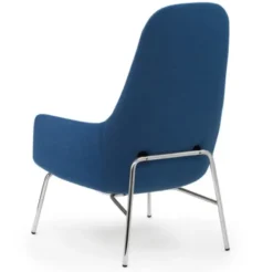 Fotel Era Wysoki Chromowana Podstawa Normann Copenhagen