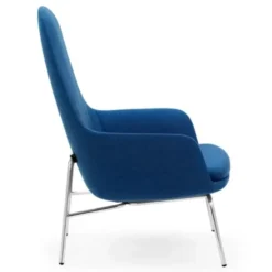 Fotel Era Wysoki Chromowana Podstawa Normann Copenhagen