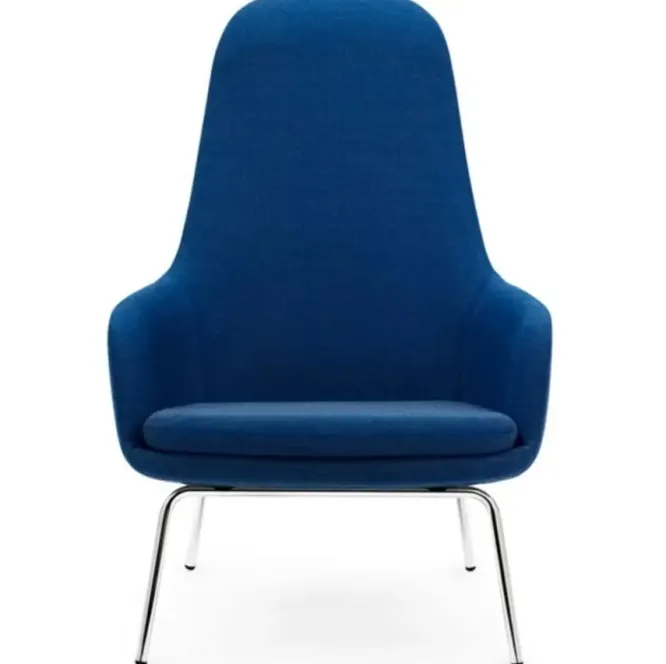 Fotel Era Wysoki Chromowana Podstawa Normann Copenhagen