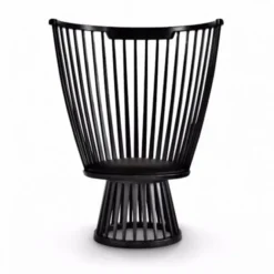 Fotel Fan Czarny Tom Dixon