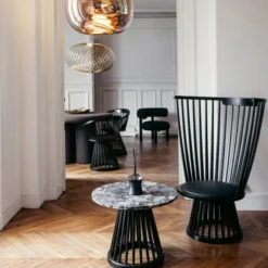 Fotel Fan Czarny Tom Dixon