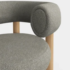 Fotel Fat Natural Wood - Clay Boucle Tom Dixon
