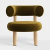 Fotel Fat Natural Wood - Forest Velvet Tom Dixon
