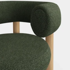 Fotel Fat Natural Wood - Forest Boucle Tom Dixon