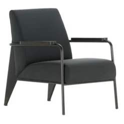 Fotel Fauteuil De Salon Twill Dark Grey Vitra