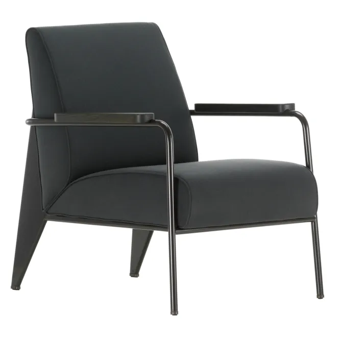 Fotel Fauteuil De Salon Twill Dark Grey Vitra