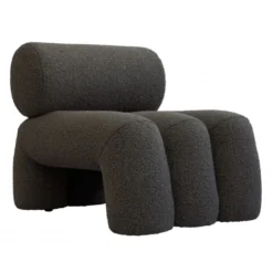 Fotel Foku Boucle Ciemnoszary 101 Copenhagen