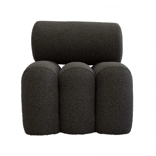 Fotel Foku Boucle Ciemnoszary 101 Copenhagen