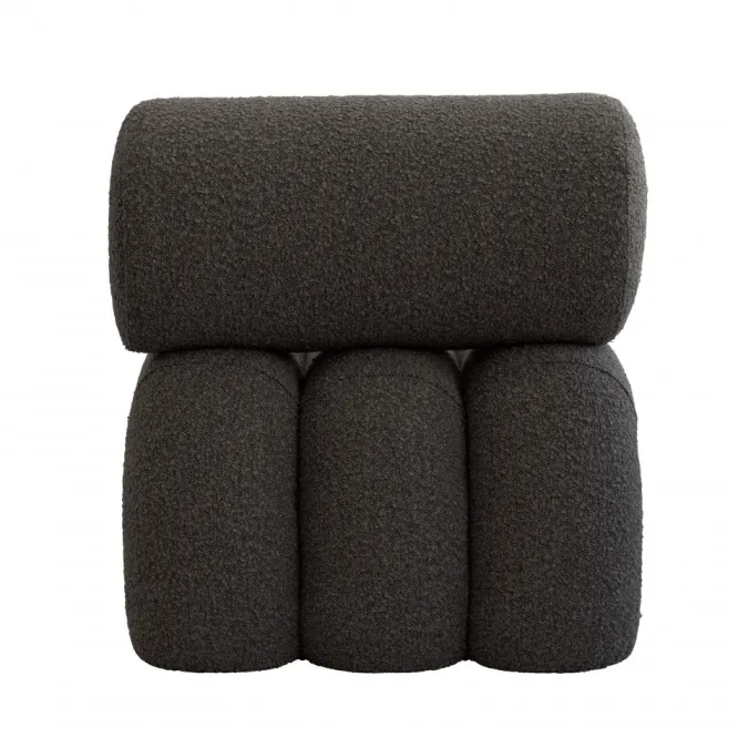 Fotel Foku Boucle Ciemnoszary 101 Copenhagen