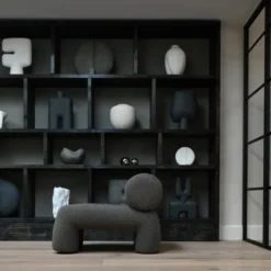 Fotel Foku Boucle Ciemnoszary 101 Copenhagen