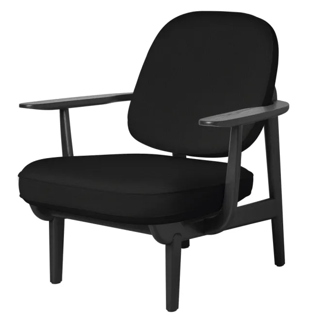 Fotel Fred Christianshavn 1175 - Czarny Jesion Fritz Hansen