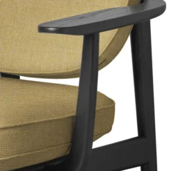 Fotel Fred Christianshavn 1110 - Czarny Jesion Fritz Hansen