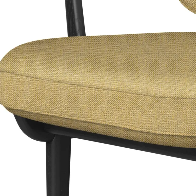 Fotel Fred Christianshavn 1110 - Czarny Jesion Fritz Hansen