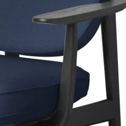Fotel Fred Christianshavn 1153 - Czarny Jesion Fritz Hansen