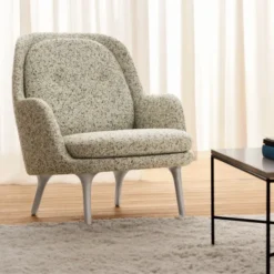 Fotel Fri Jh4 Atom White Fritz Hansen