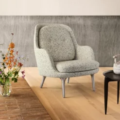 Fotel Fri Jh4 Atom White Fritz Hansen