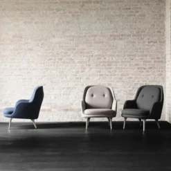 Fotel Fri Jh4 Loop Gris Fritz Hansen