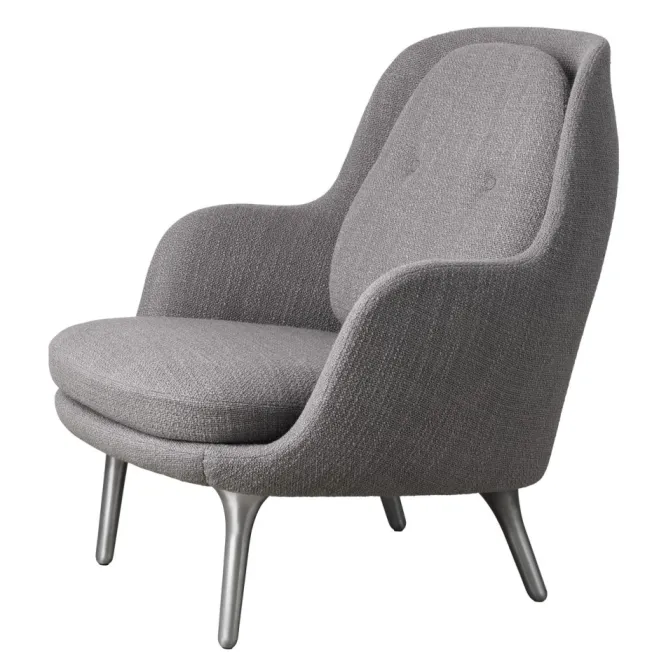 Fotel Fri Jh4 Loop Gris Fritz Hansen