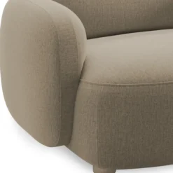 Fotel Gem Z Podłokietnikiem Brusvik Light Brown Northern