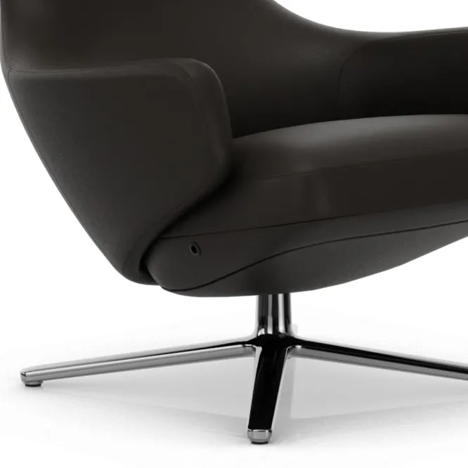 Fotel Grand Repos Chocolate Vitra