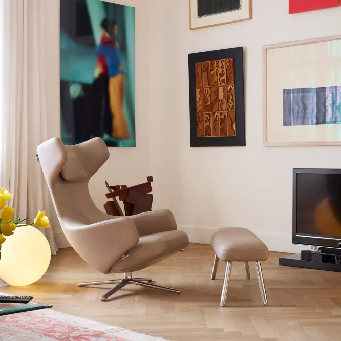 Fotel Grand Repos Chocolate Vitra