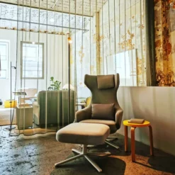 Fotel Grand Repos Nero Vitra