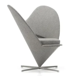 Fotel Heart Cone Chair Cento Salt And Pepper Vitra