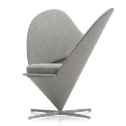 Fotel Heart Cone Chair Cento Salt And Pepper Vitra