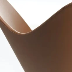 Fotel Heart Cone Chair Cognac Leather Vitra