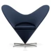 Fotel Heart Cone Chair Volo Night Blue Vitra