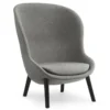 Fotel Hyg Wysoki Czarny Dąb Normann Copenhagen