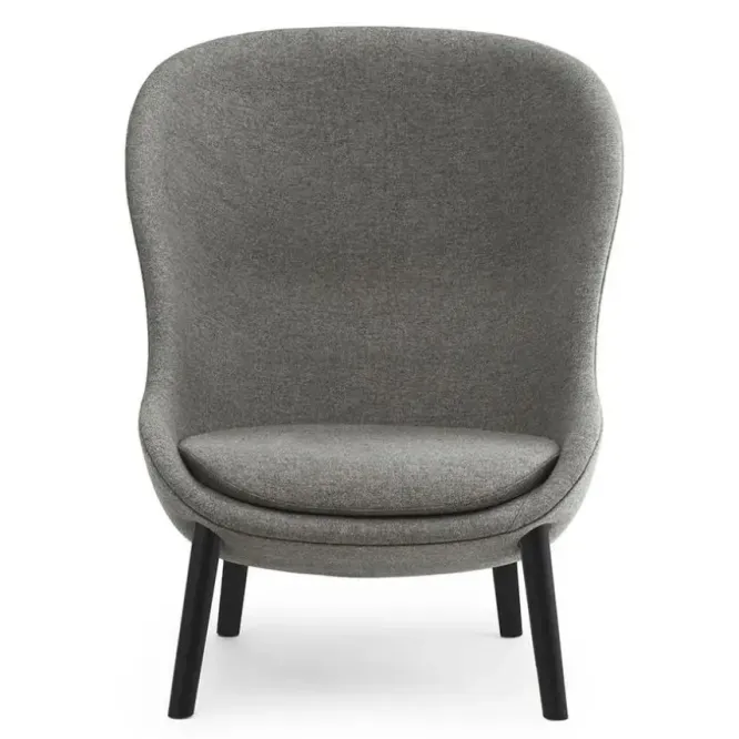 Fotel Hyg Wysoki Czarny Dąb Normann Copenhagen