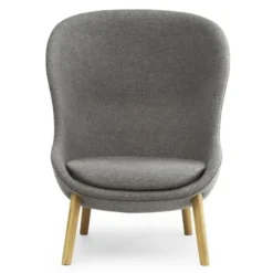 Fotel Hyg Wysoki Czarny Dąb Normann Copenhagen