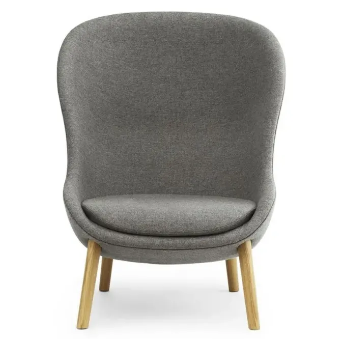 Fotel Hyg Wysoki Czarny Dąb Normann Copenhagen
