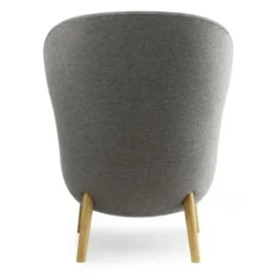 Fotel Hyg Wysoki Czarny Dąb Normann Copenhagen