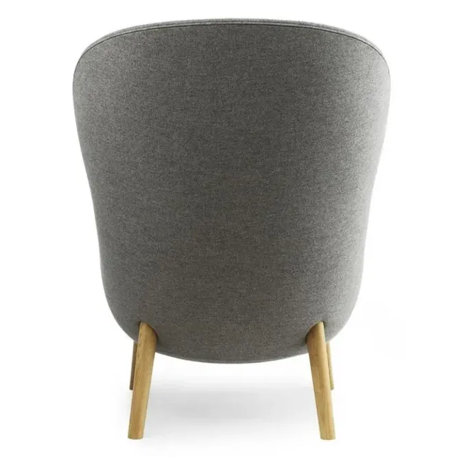 Fotel Hyg Wysoki Czarny Dąb Normann Copenhagen