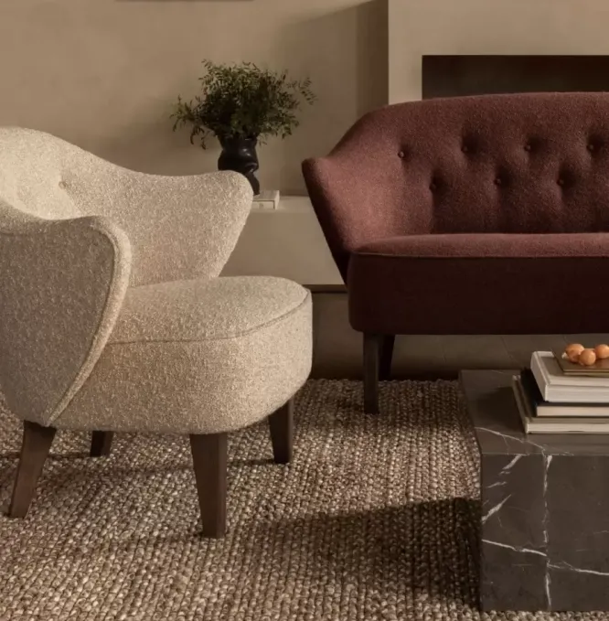 Fotel Ingeborg Raf Simons Vidar 472 Nóżki Dąb Przydymiony By Lassen