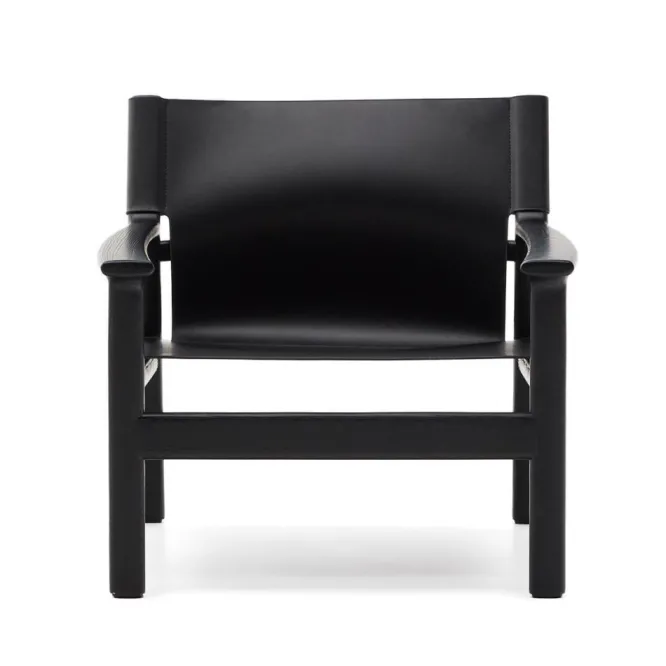 Fotel Jan Czarny Kave Home