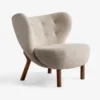 Fotel Little Petra Vb1 Walnut Karakorum 003 Andtradition