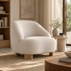 Fotel Margas Lc1 Clay 0011 - Dąb Andtradition