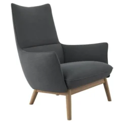 Fotel Martin Copparo Dervit Grey Naturalny Dąb