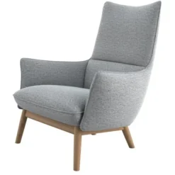 Fotel Martin Copparo Grey Naturalny Dąb
