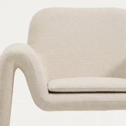 Fotel Melvia Beżowy Kave Home