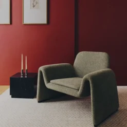 Fotel Melvia Jasnozielony Kave Home