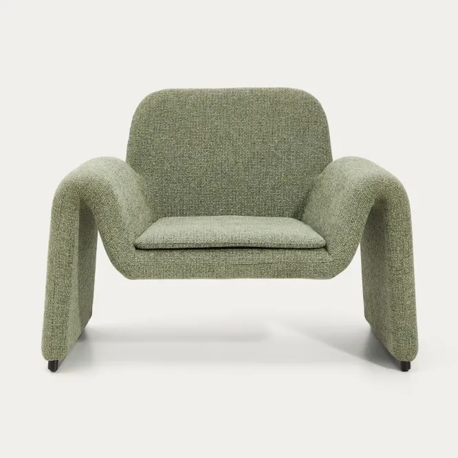 Fotel Melvia Jasnozielony Kave Home