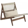 Fotel Mr01 Initial Orzech Gubi